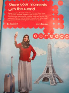 Oman Air magazine advert
